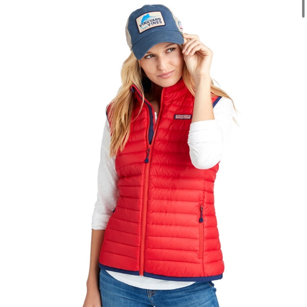 Vineyard Vines Mountain Weekend down vest
